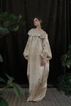 Mutedance 24 Spring/Summer Wide Shoulder Dress Series Silk MD-MD24SS46-LUO Nude PM116